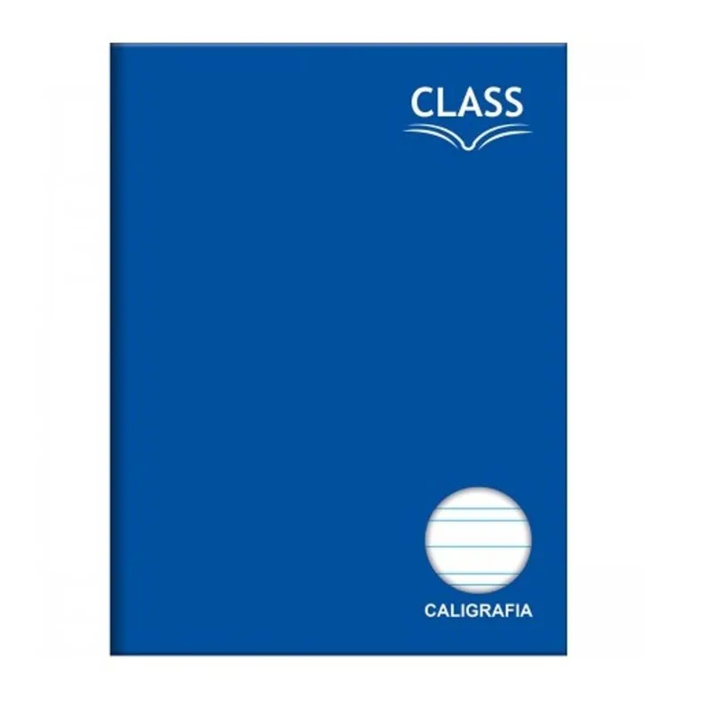 Caderno Brochura Grande Caligrafia 80 Folhas Capa Dura