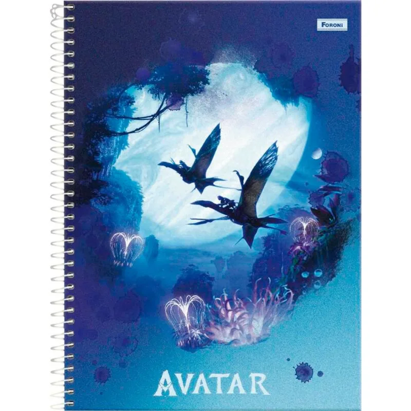 Caderno Avatar Foroni 160 folhas un