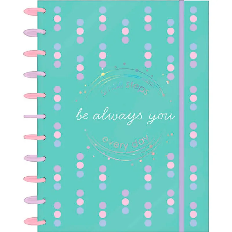 Caderno Fluor Mix Soft Foroni Discbook 80 folhas un