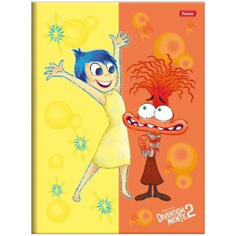 Caderno Foroni Brochura Divertidamente 80 Folhas - Foroni - Utilidades E Casa