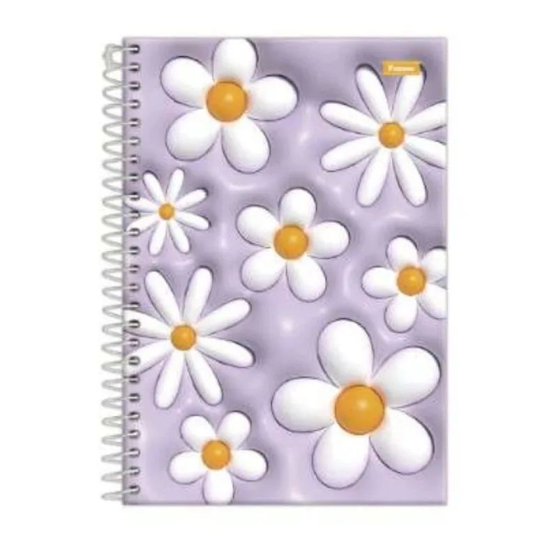 Caderno Universitário Foroni Nicecream 160 Folhas - Foroni - Utilidades E Casa