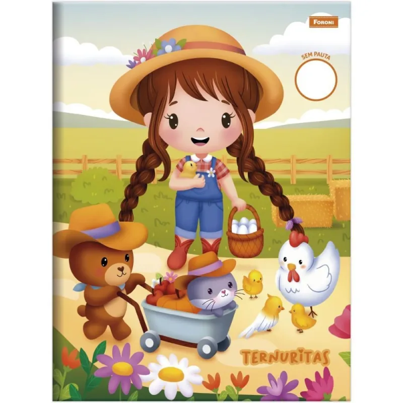 Caderno Brochurao sem Pauta Aventurinos 60FLS PCT.C/05 - FORONI - Papelaria