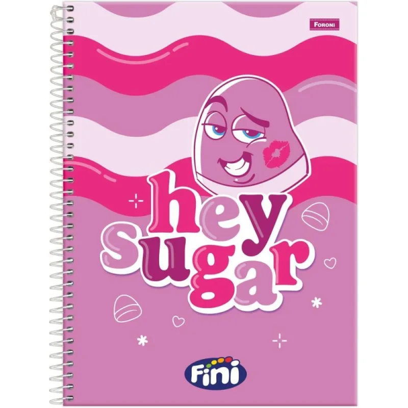 Caderno 10X1 Capa Dura Fini 160F PCT.C/04 - FORONI - Papelaria