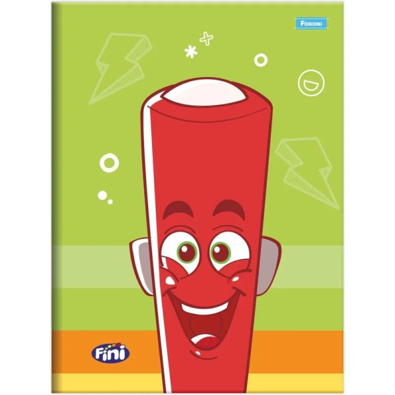 Caderno Brochura 1/4 Capa Dura Fini 80F PCT.C/05 - FORONI - Papelaria
