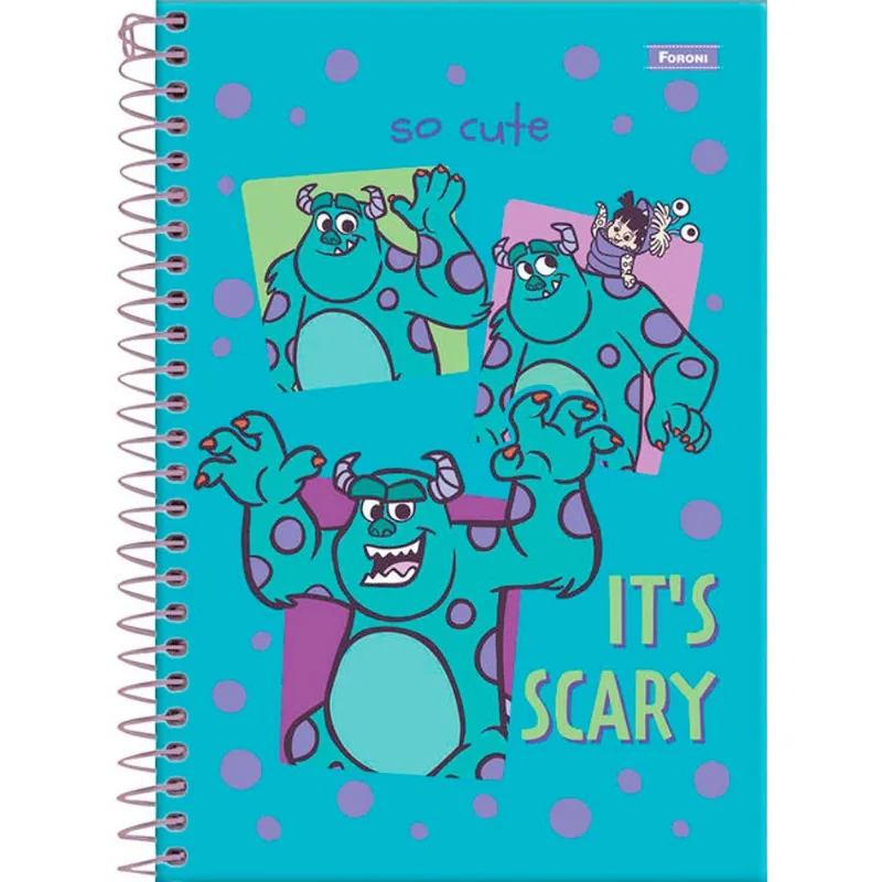 Caderno Sulley Foroni 80 folhas un