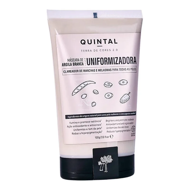 Máscara de Argila Branca Quintal Terra de Cores 2.0 100g