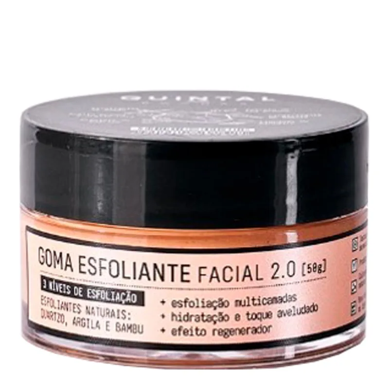 Goma Esfoliante Facial Quintal Rochas 2.0 50g - QUINTAL - Esfoliante