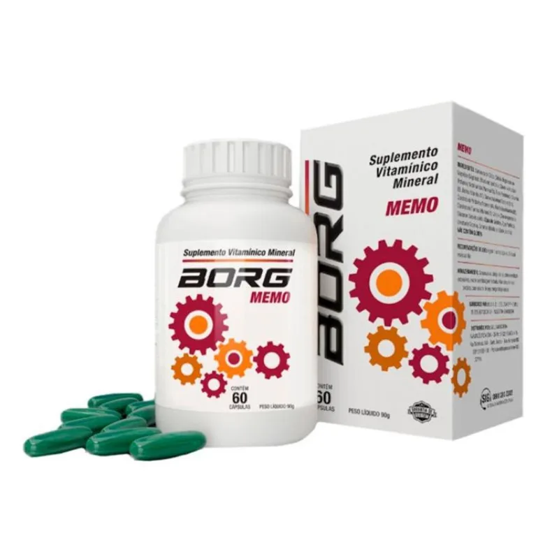Borg Memo 60 Cápsulas