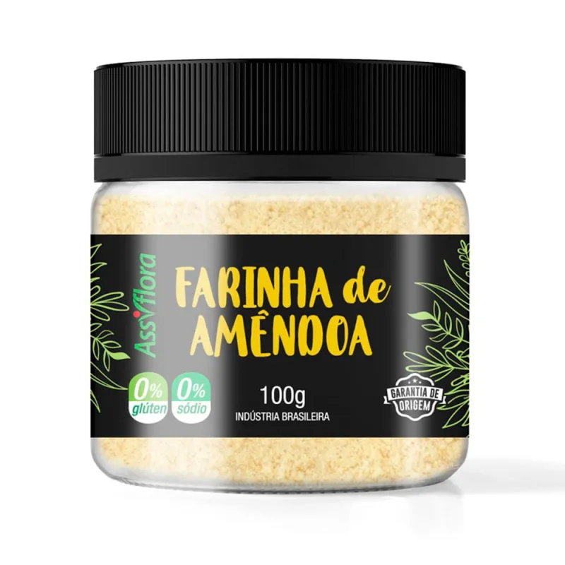 Farinha Amêndoas Assiflora Nuts 100g - Não Informado - Mercearia