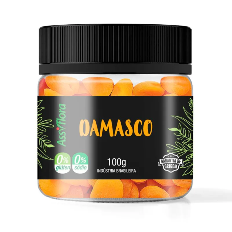 Damasco Assiflora Nuts Turco 100g - Não Informado - Hortifruti