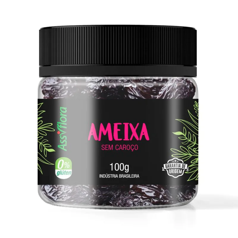 Ameixa Preta Assiflora Seca Sem Caroço 100g - Não Informado - Mercearia