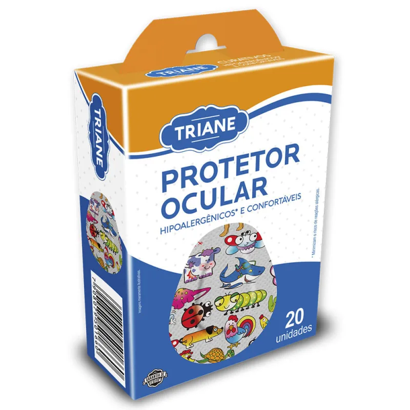 Protetor Ocular Triane 20Un Infantil - não definido - Saúde E Cuidados Pessoais