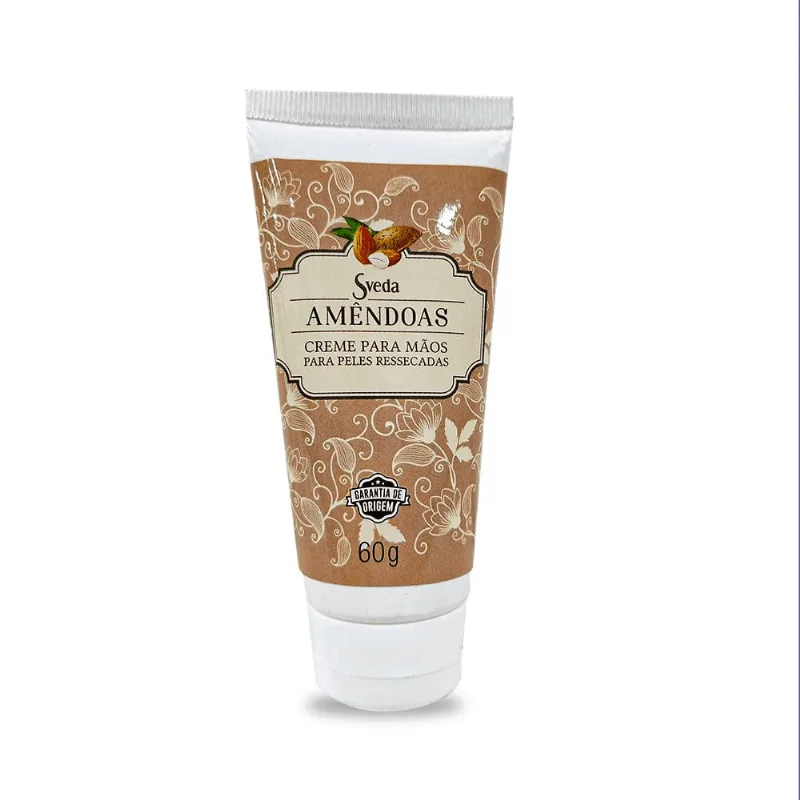 Creme Hidratante para Mãos Sveda Amendoas 60g