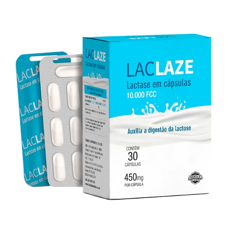 Laclaze 10.000 FCC 30 Cápsulas