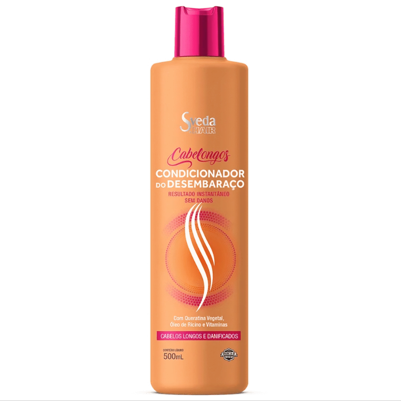 Condicionador Sveda Hair Cabelongos Desembaraço 500ml Condicionador Sveda Hair Cabelongos Desembara?o 500ml