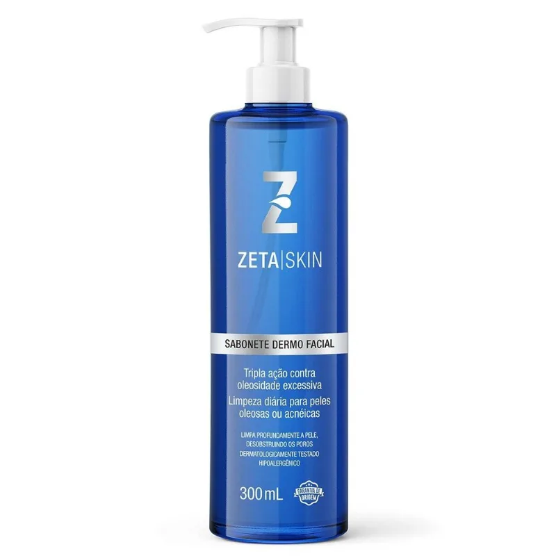 Sabonete Líquido Facial Zeta Skin 300ml