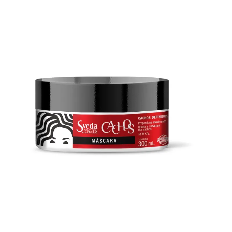 Máscara Capilar Sveda Hair Cachos 300g M?scara Capilar Sveda Hair Cachos 300g