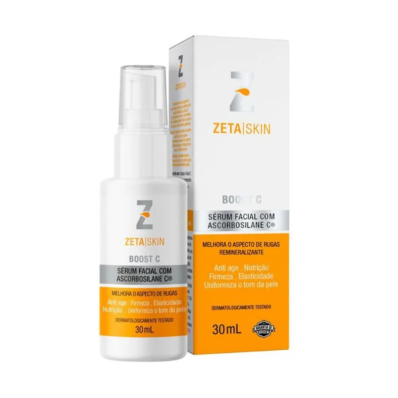 Sérum Facial Zeta Skin com Ascorbosilane C Frasco 30ml