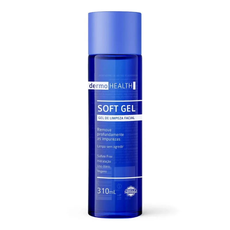 Sabonete Soft Gel Limpeza Facial Dermohealth 300g Dermohealth Lo??o Hidratante Soft Gel Limpeza Facial 300g