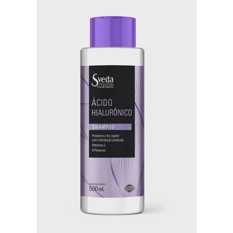 Shampoo Sveda Hair Ácido Hialurônico 500ml
