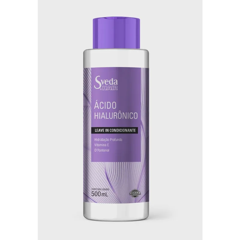 Leave In Condicionante Sveda Hair Ácido Hialurônico 500ml