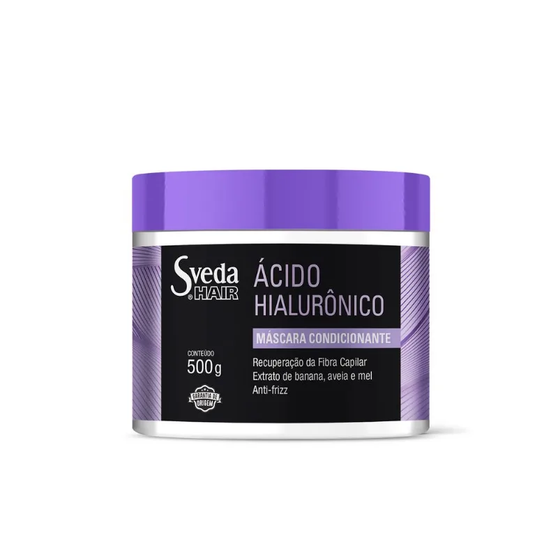 Máscara Capilar Sveda Hair Ácido Hialurônico 500g