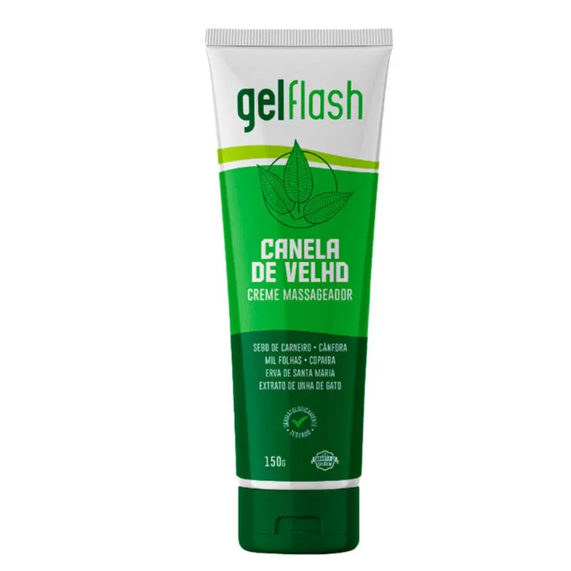 Creme Massageador Gel Flash Canela de Velho 150g