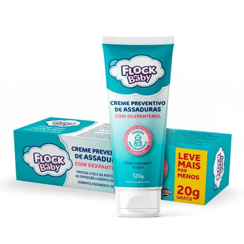 Creme de Assadura Preventivo Flock Baby Dexpantenol 45g