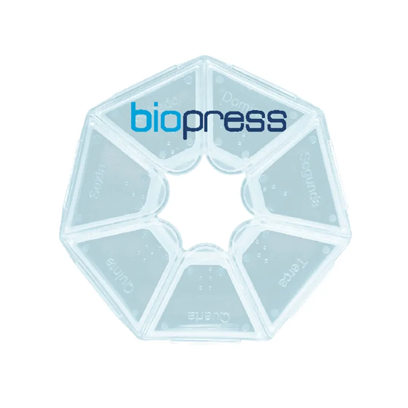Porta Comprimido Biopress 7 Dias Da Semana 1 Unidade