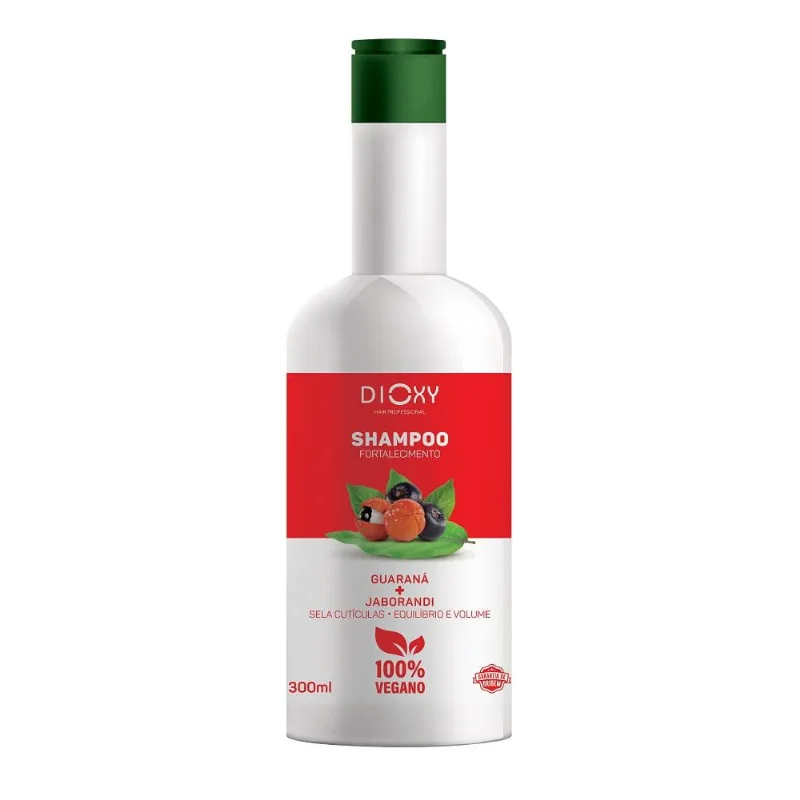 Shampoo Dioxy Hair Jaboradi e Guaraná 300ml