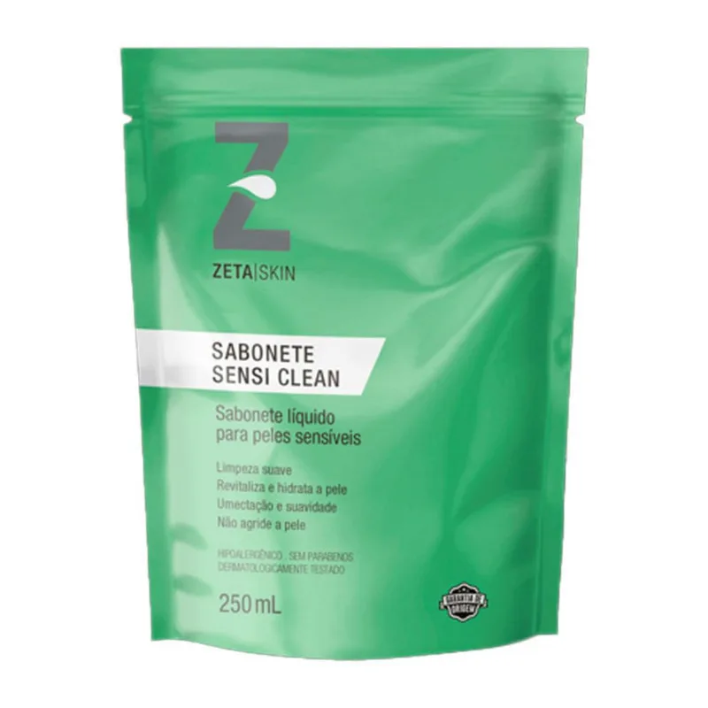 Refil Sabonete Líquido Facial Zeta Skin Sensi Clean 300ml