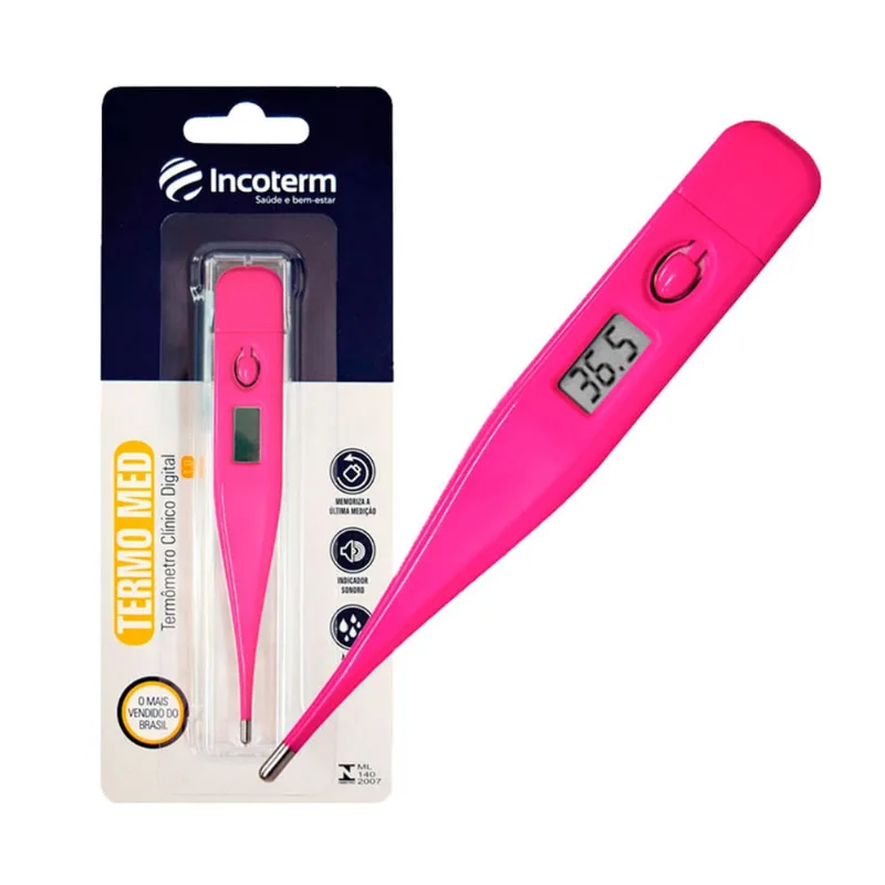 Termometro Digital Biopress Termomed Pink