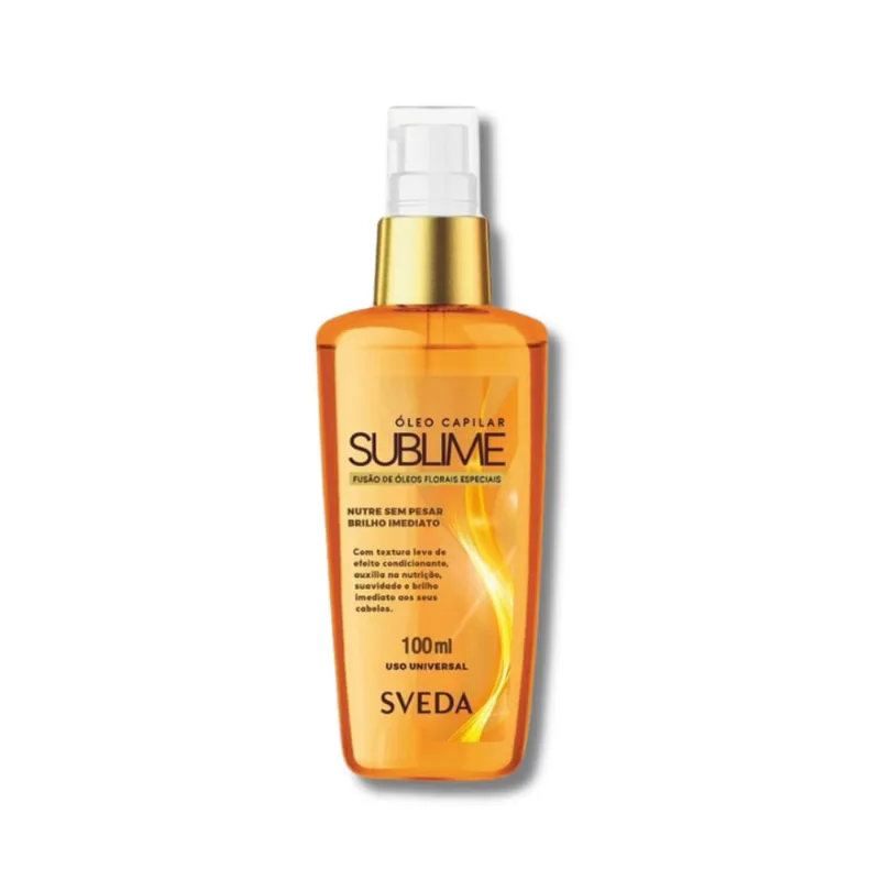 Óleo Capilar Sveda Sublime 100ml