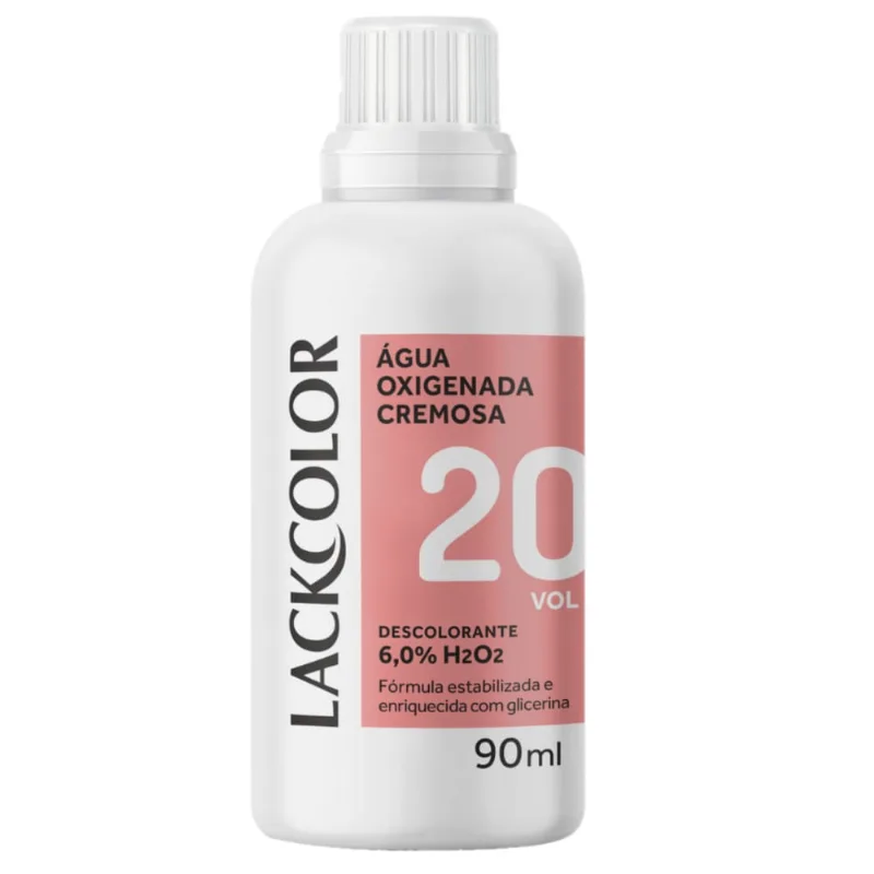 Água Oxigenada Cremosa Lack Color Volume 20 90ml