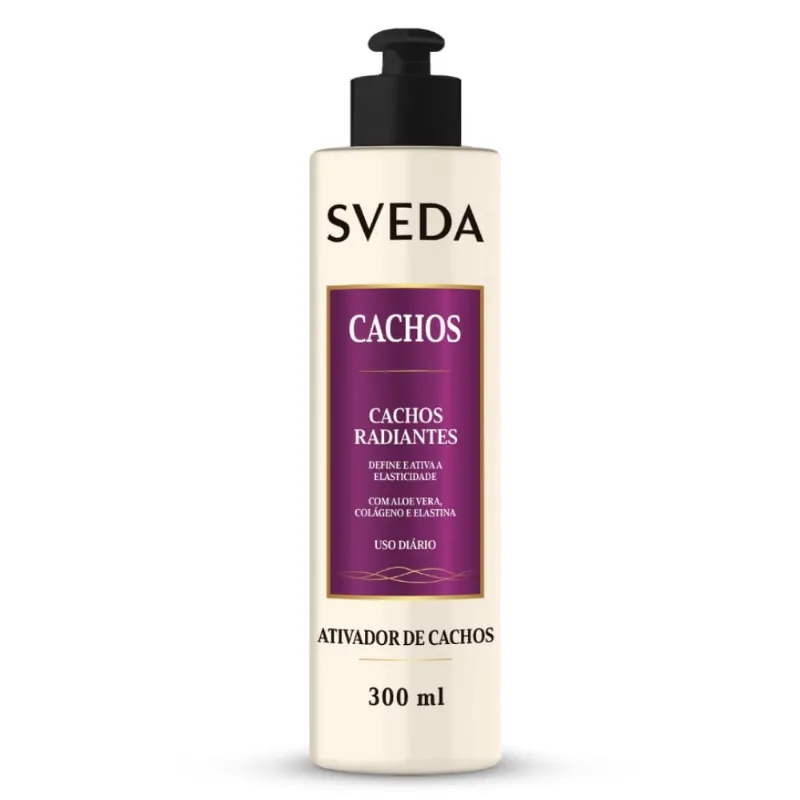 Ativador de Cachos Sveda Hair Cachos Radiantes 300ml