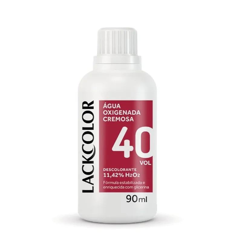 Água Oxigenada Cremosa Lack Color Volume 40 90ml