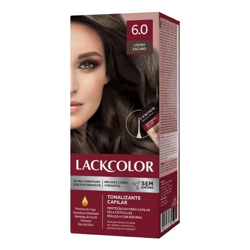 Tonalizante Lack Color 6.0 Louro Escuro