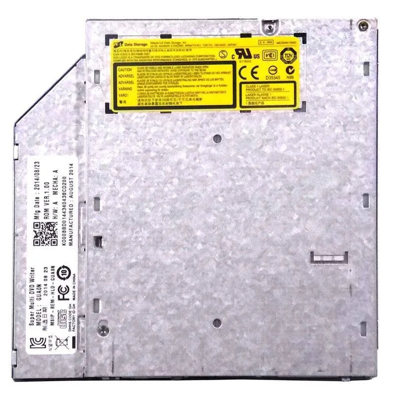 Gravadora Dvd Notebook Cce U25 Slim Espessura 9mm (6383)