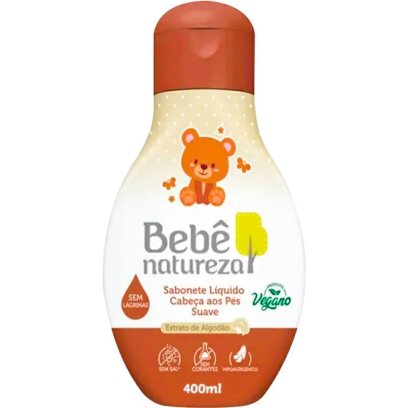 Sabonete Líquido Bebê Natureza Suave 400ml