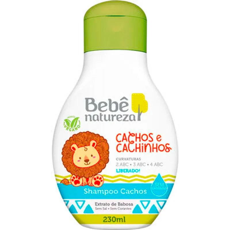 Shampoo Bebê Natureza Cachos 230ml