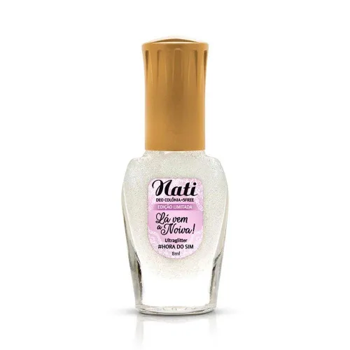 ESMALTE NATI CHUVA DE ARROZ LA VEM A NOIVA 8ML - CHUVA