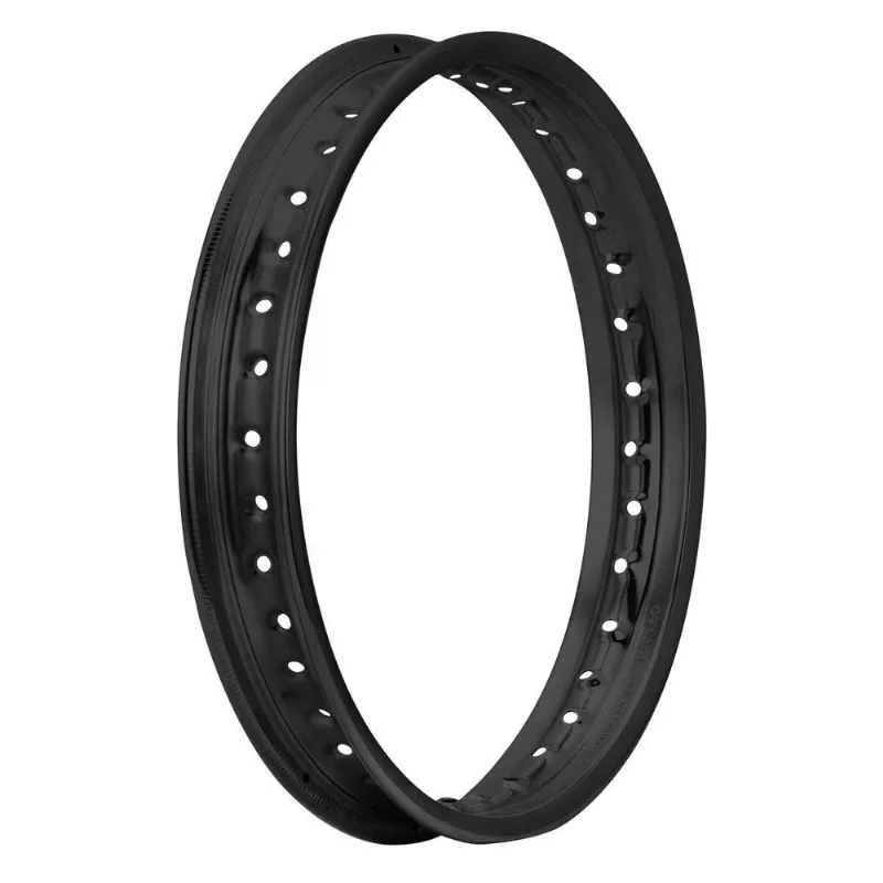 Aro De Roda Cromo Forte Traseiro Biz 100 / 125 Preto Único
