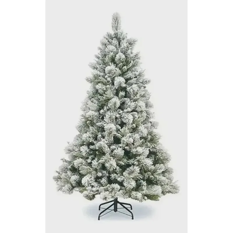 Árvore De Natal Luxo Pinheiro Neve Pinheiro 150cm 450 Galhos