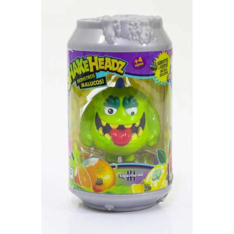 Brinquedo Shake Headz Monstros Malucos Dtc 2983 Brinquedo Shake Headz Monstros Malucos Dtc 2983
