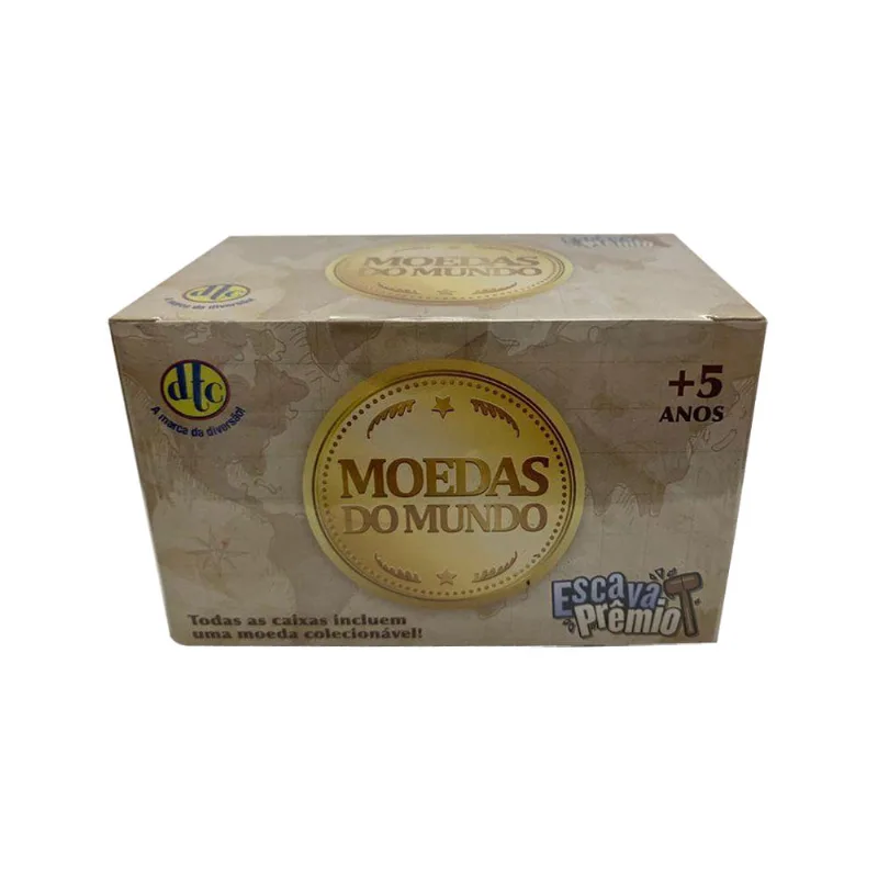 Conjunto - Escava Prêmio - Moedas do Mundo - DTC