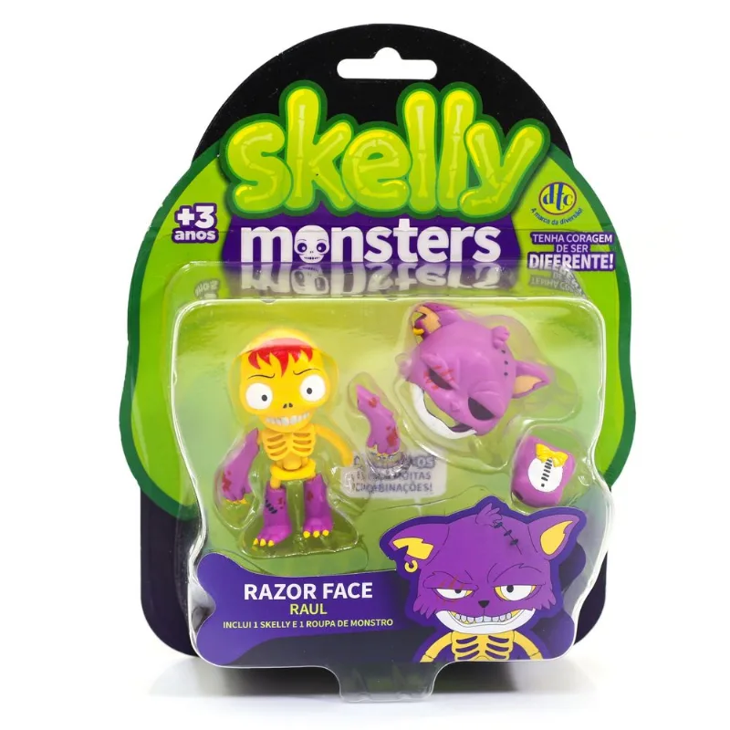Skelly Monsters - Raul/razor Face - Dtc