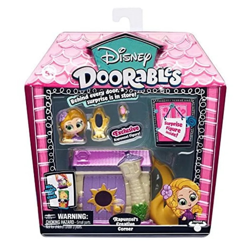 Disney Doorables Pequeno - Cantinho Criativo da Rapunzel - Dtc
