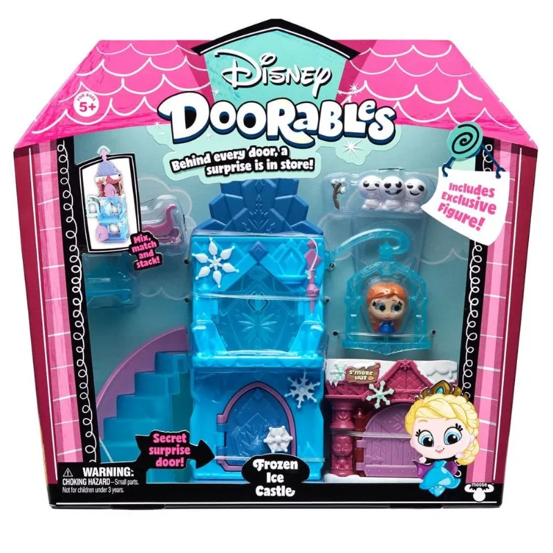 Disney Doorables Playset - Castelo de Gelo da Frozen - Dtc