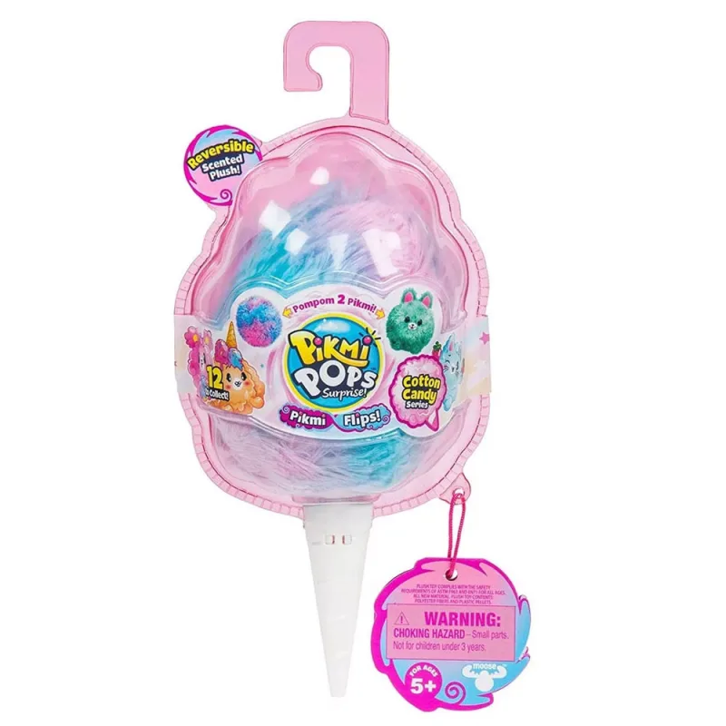 Mini Pelúcias Sortidas - Pikmi Pops - Algodão Doce - DTC - DTC