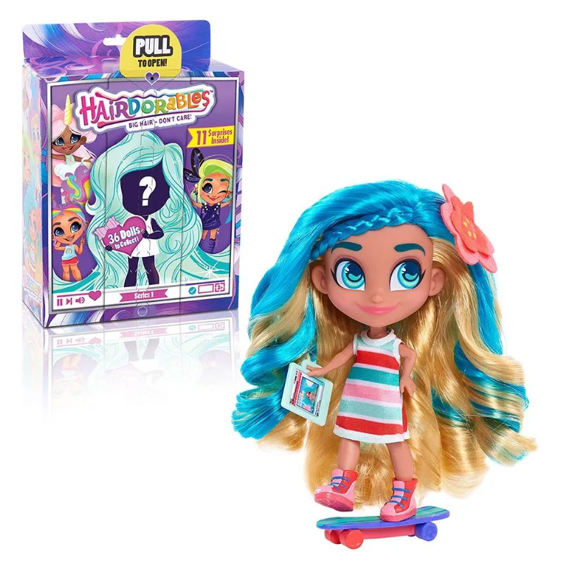 Boneca Hairdorables Surpresa - Série 1 - Dtc